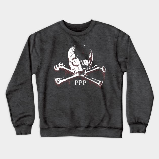 Skull & Bones (Light) Crewneck Sweatshirt by prettypeoplepictures